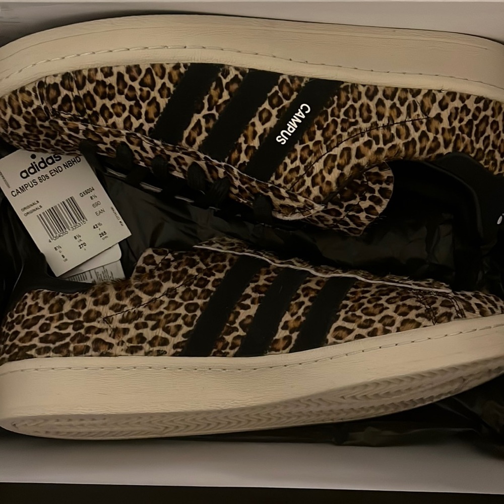 Adidas x Neighborhood x END collaboration on Campus 80s